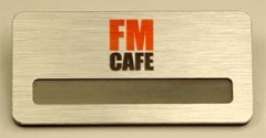 Бейдж “FM cafe”