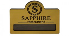 Бейдж “Sapphire”